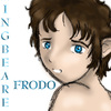 a strange looking frodo