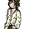 Frodo ::GASP:: paintchat doodle!! (better quality!! doo~DOO!)