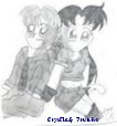 Crystle and Trunks plushie