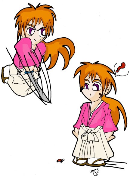 chibi Kenshin doodles