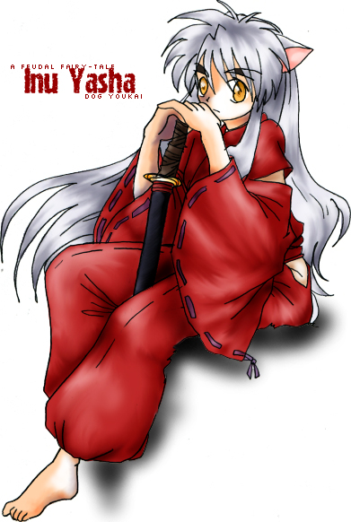 Inu Yasha in Red