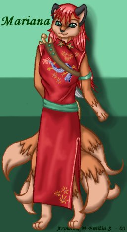 Mariana the kitsune