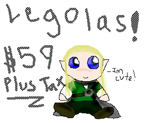 Legolas Plushie!