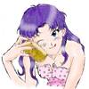 drunk misato in color