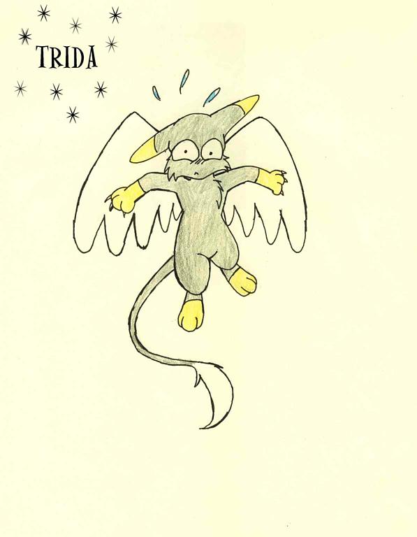 Panic  kitty/mouse...thing...with wings!!