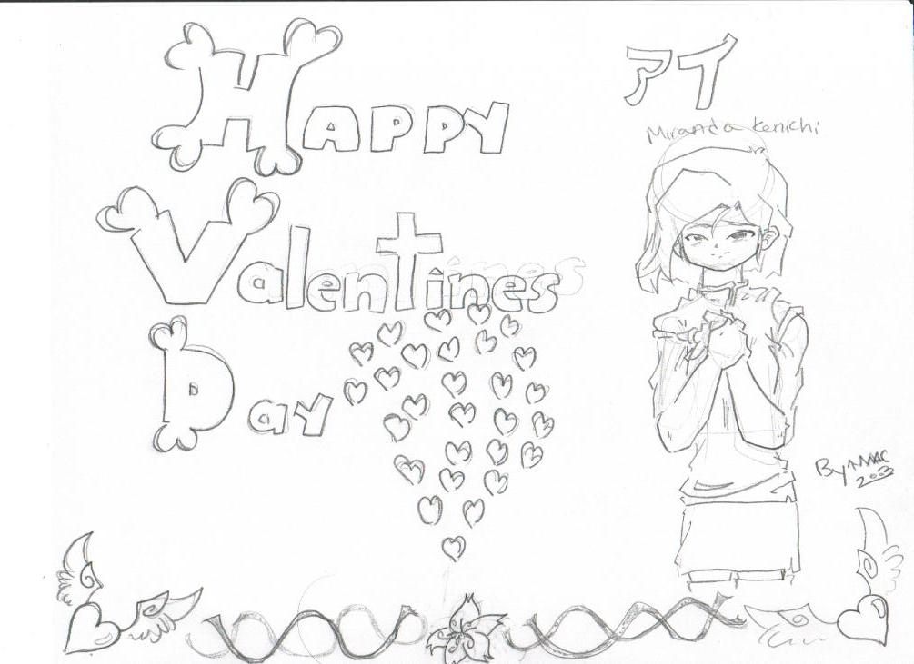 Valentine Card For Jedi-Chan