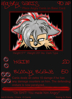 Canis 2nd stage card