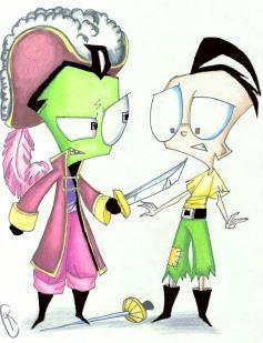 Captian Invader Zim!