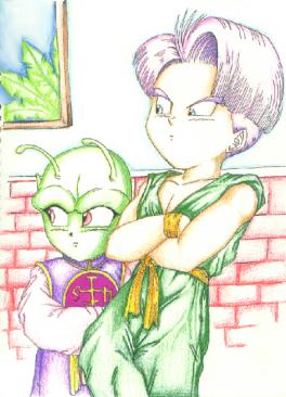 Yanna and Trunks