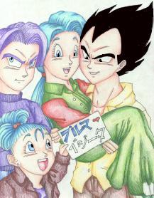 Awww...Vegetas family