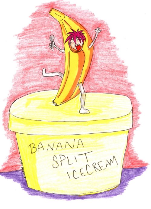 Banana Spilt Icecream Representative!