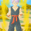 Trunks Powering Up