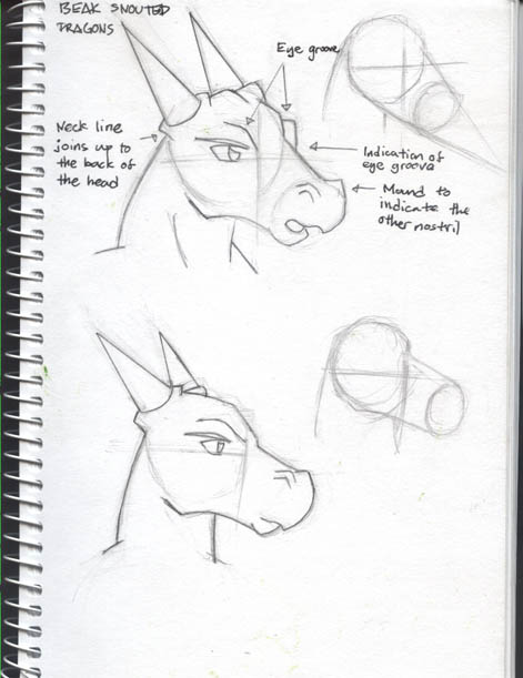 Dragon Head Notes (Beak version)