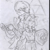 Legend of Zelda Colaboration Cosplay Sketch