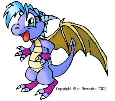 Bluie the Dragon. ^^