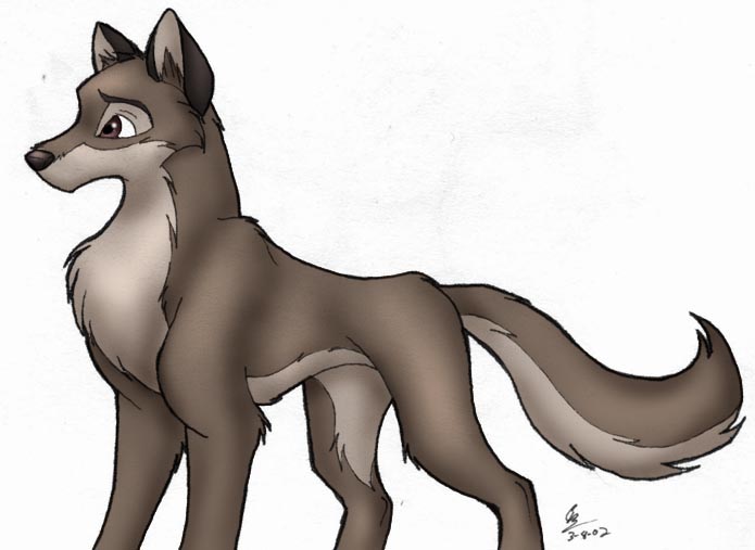 Balto-ish wolf