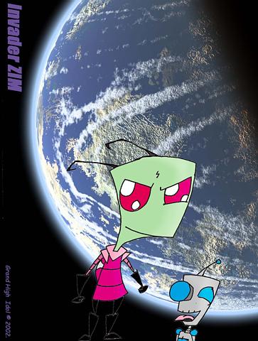 Zim, GIR and the world