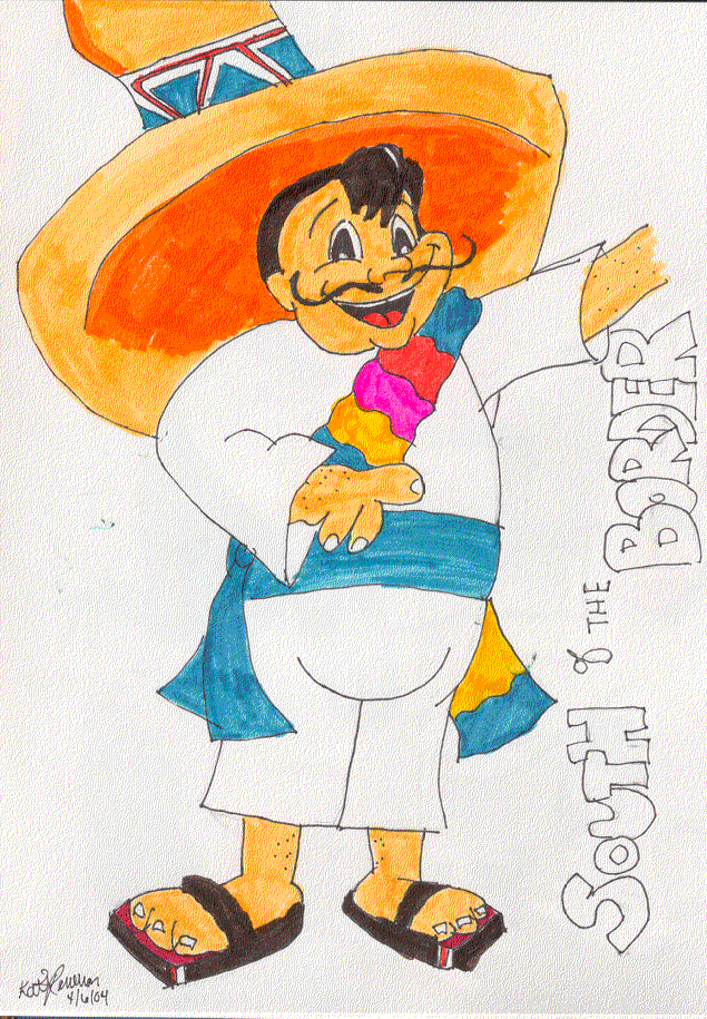 its pedro...fm south of the border!