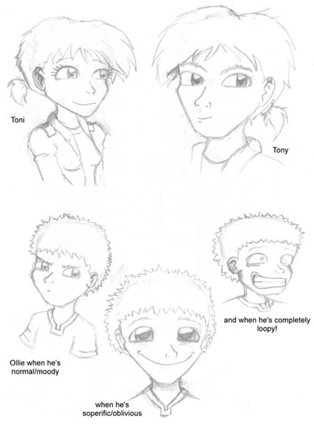 Toni and Ollie Concept Work
