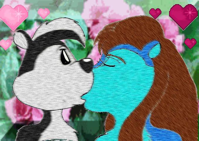 Skunks In Love