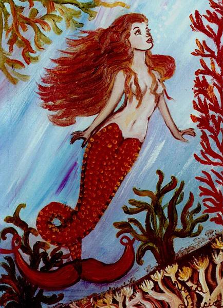 Young mermaid