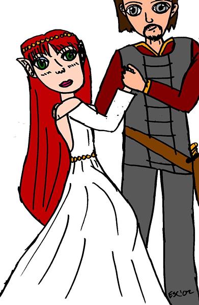 Feanna and Boromir's wedding