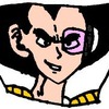 Vegeta-sama with....a pink scouter...