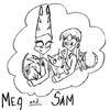 Meg, Sam, and the pets