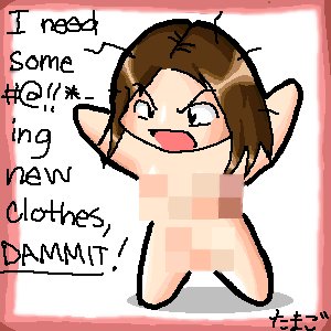 I need clothes~~