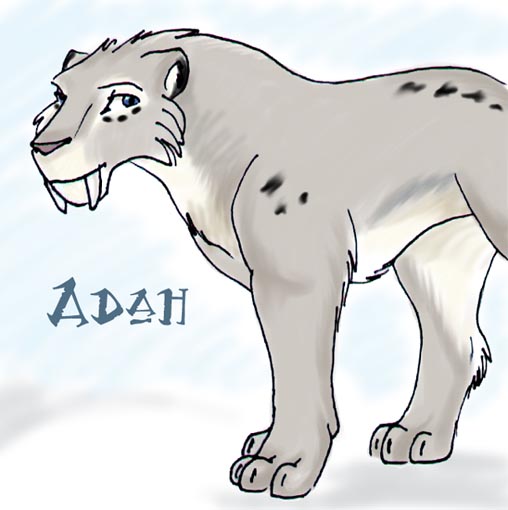 Adah, the Saber Toothed Tigress