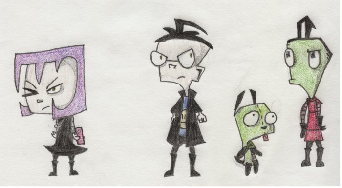 Invader Zim Group Pic