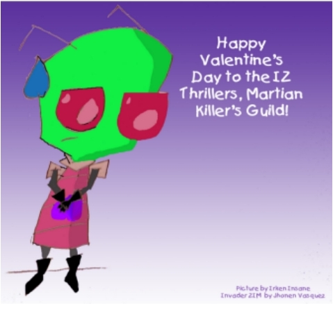 IZ Thrillers, Martian Killers V-Day Guild Gift of DOOM!