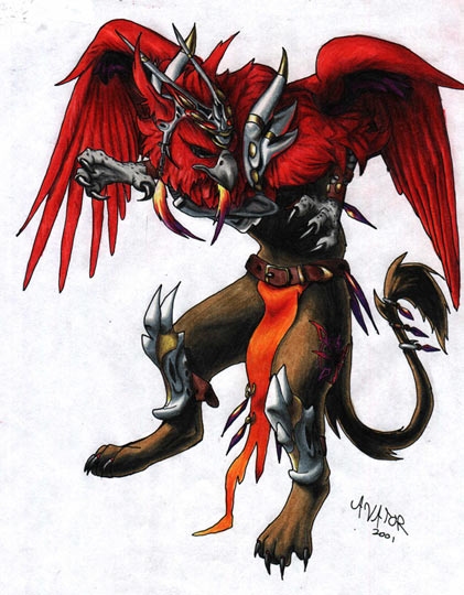 Gryphon Guard Furry