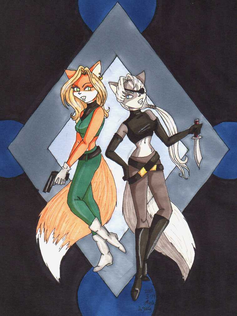 Fox McCloud and Wolf O'Donnell as women!?