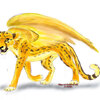 Winged cheetah