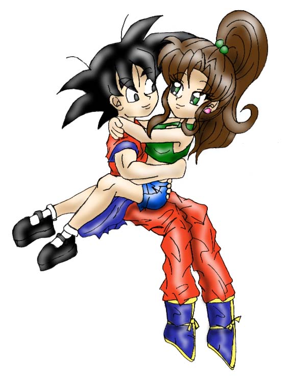 Goku and Lita!