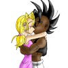 Uubu and Marron Kissing