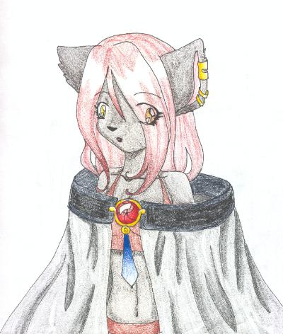 Lillith in Color pencil