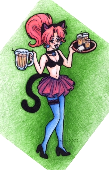 Neko Waitress!