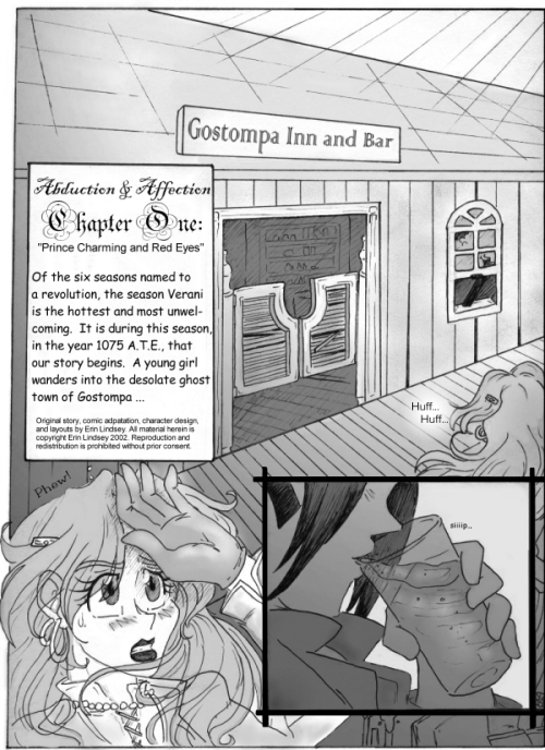 A&A comic - page one