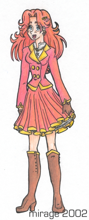 Farrah's character design