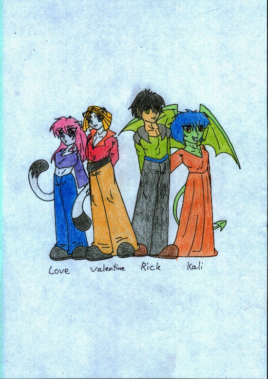 Love, Valentine, Rick and Kali