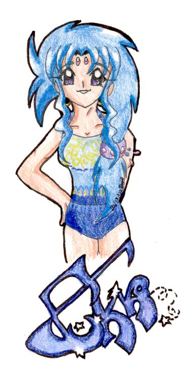 Fukkatsu (or Fukka) in a Bathing Suit!