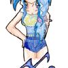 Fukkatsu (or Fukka) in a Bathing Suit!