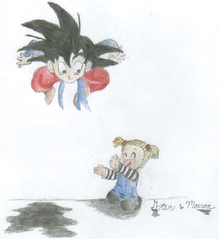 Goten and Marron