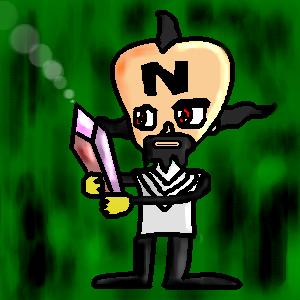 Dr. Cortex in an Oekaki style O.O