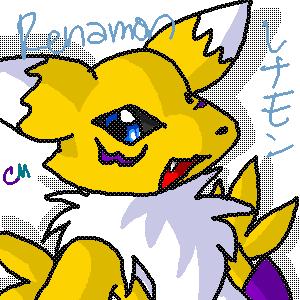 Renamon... sorta chibi-ish