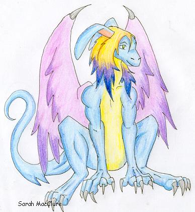 zarathus colored with pencil.