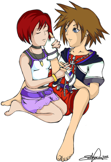 ...Sora and Kairi...