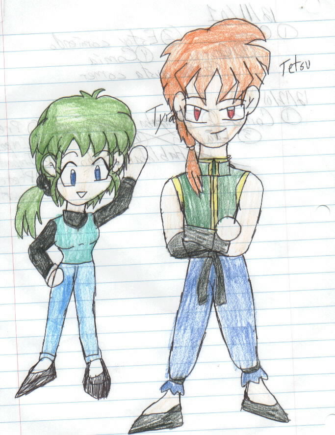 Tyra and Tetsu